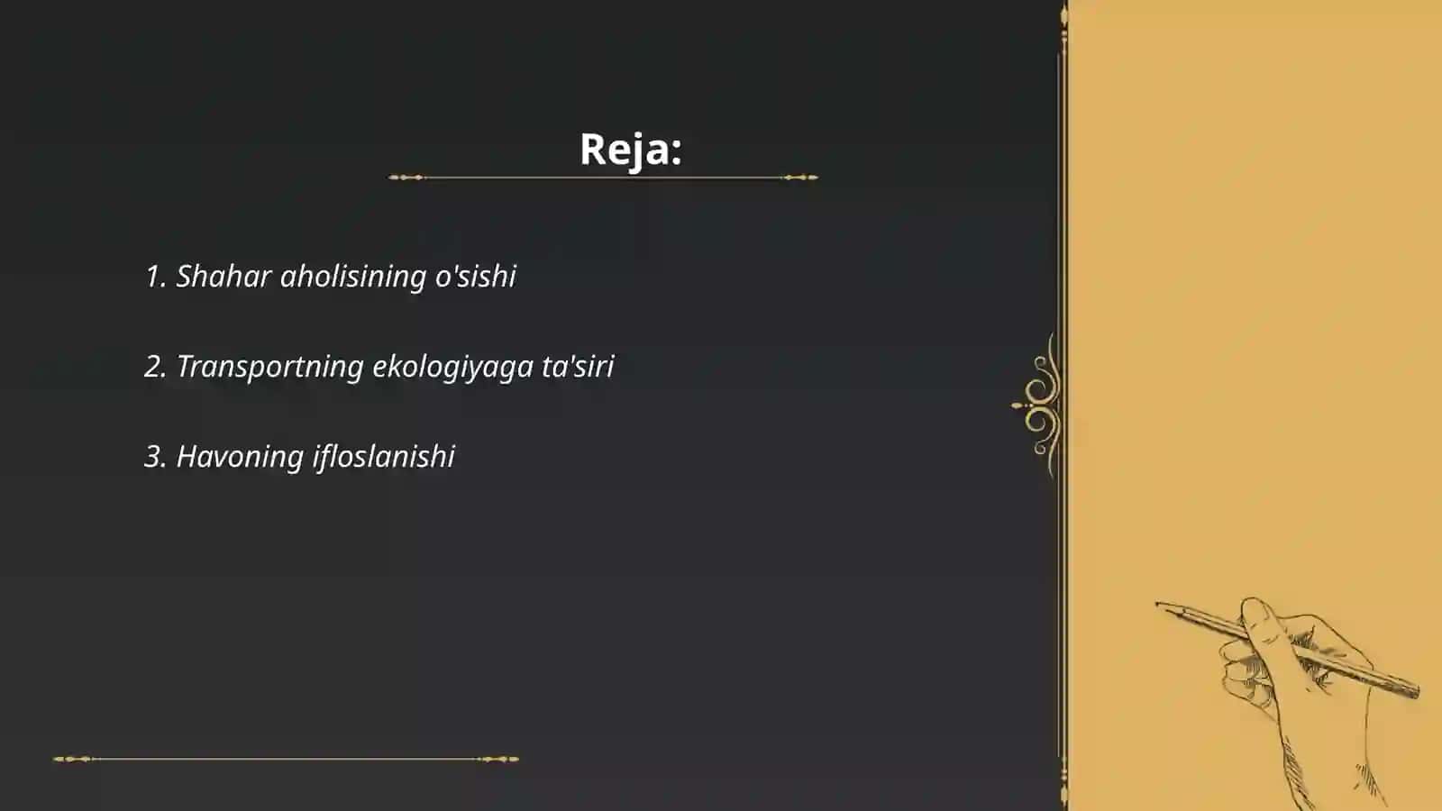 Urbanizatsiya jarayoni va ekologik muammolar 2