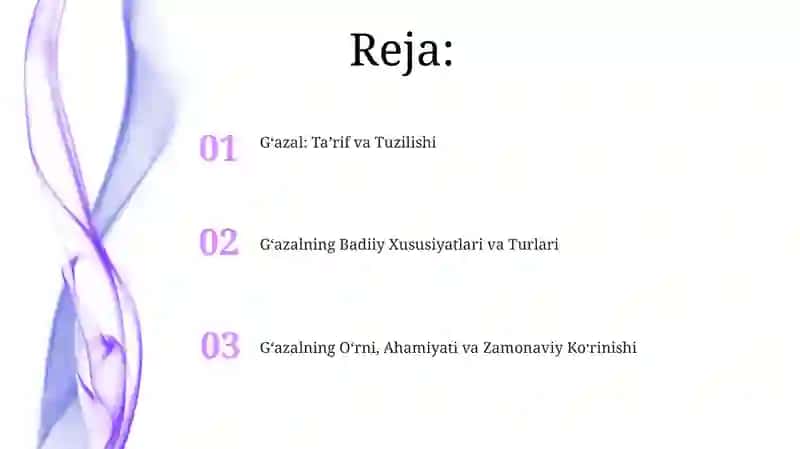 G'azal unsurlari 2