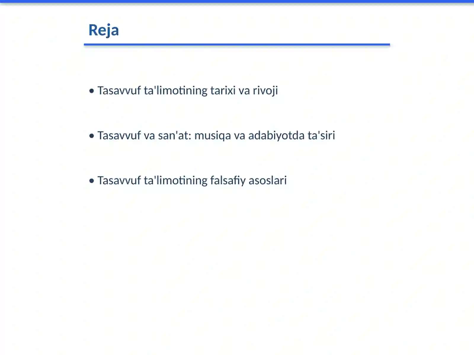 Tasavvuf ta'limotining sharq madaniyatiga ta'siri 2