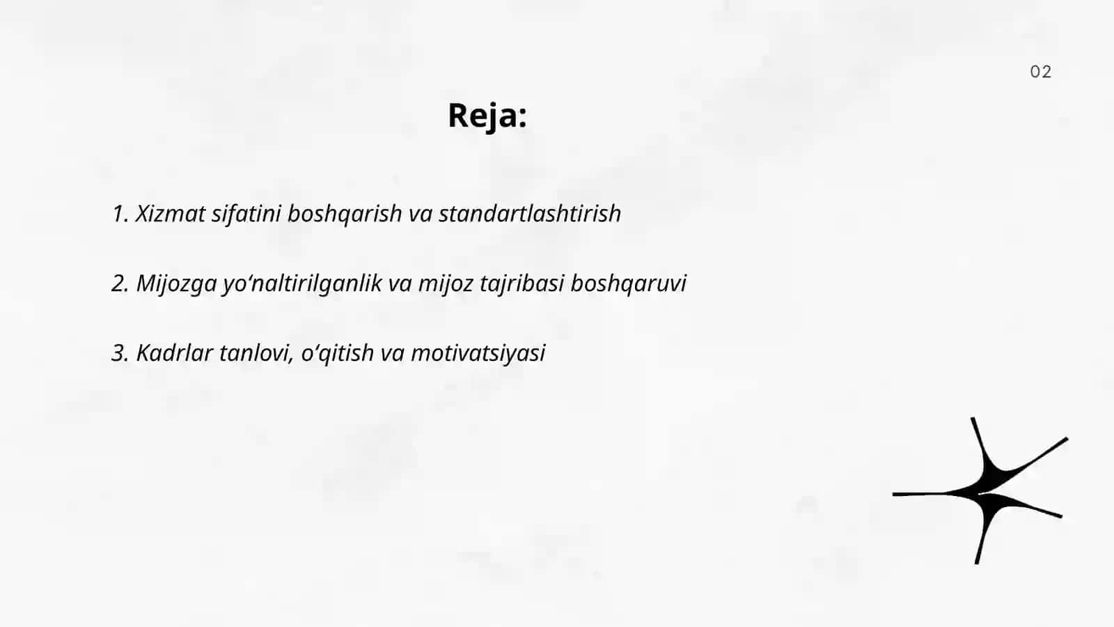 Mehmondoʻstlik industriyasida menejmentning oʻziga xos xususiyatlari 2