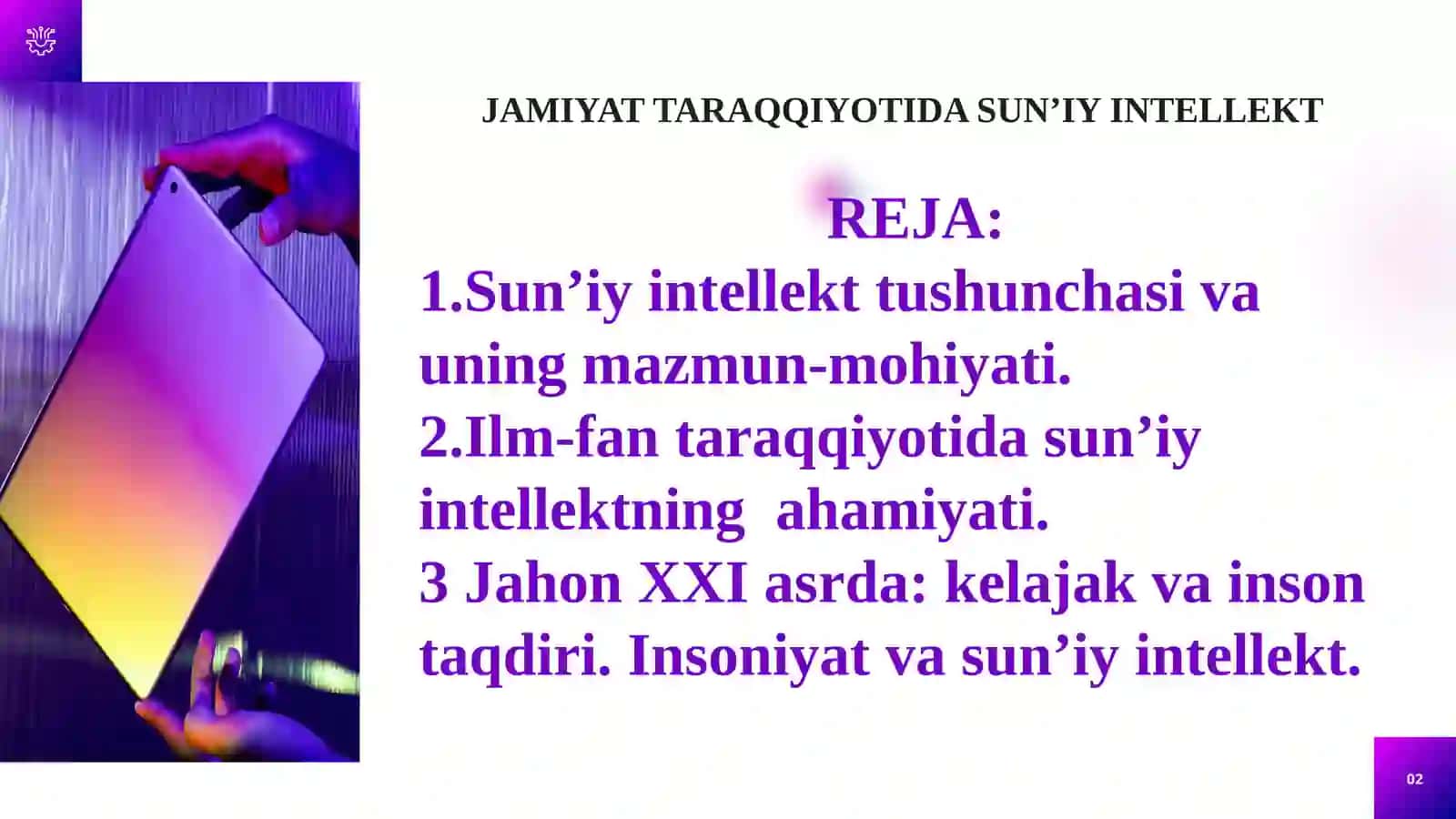 Jamiyat taraqqiyotida sun'iy intellekt 2