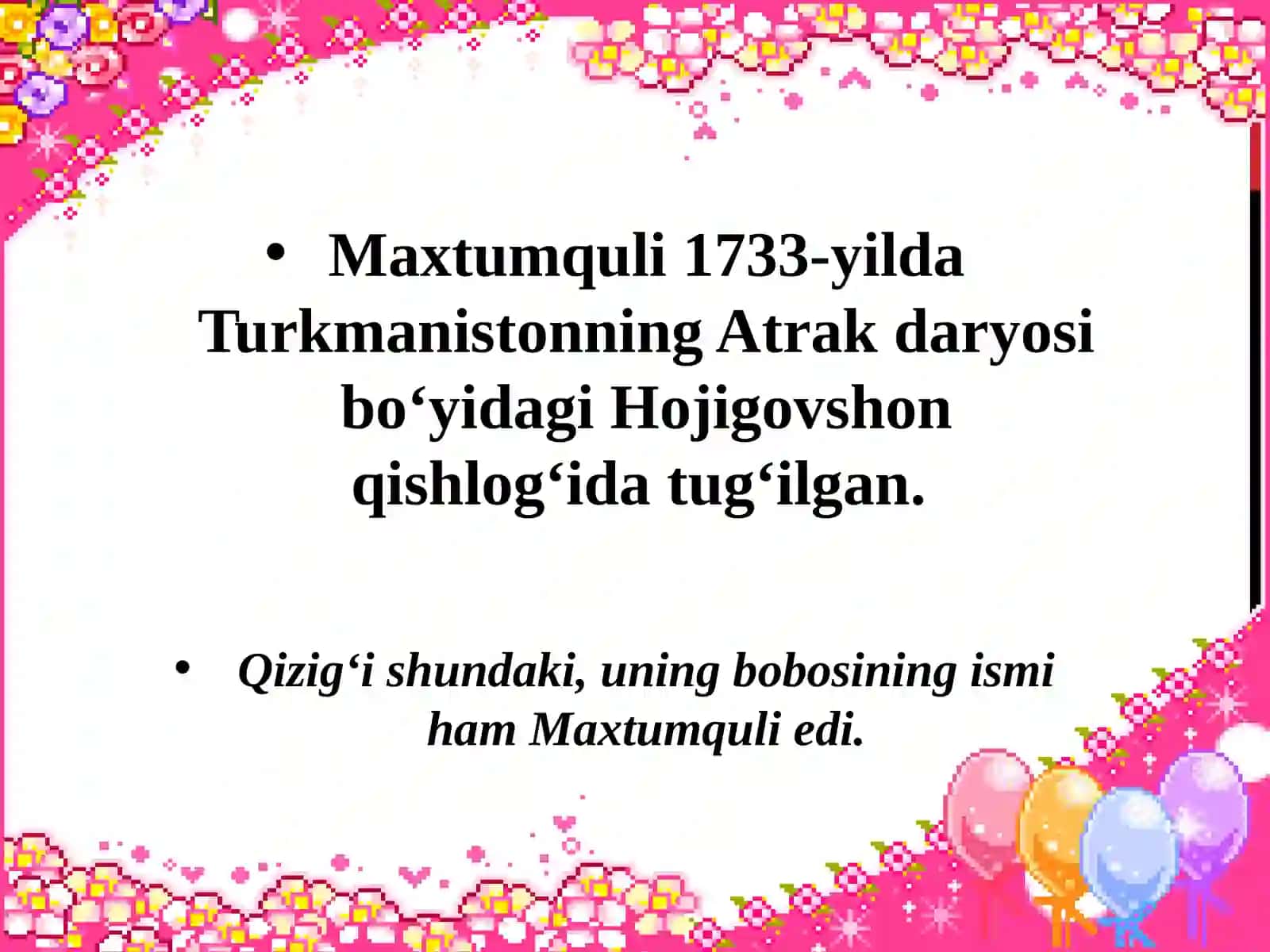 Maxtumquli 2