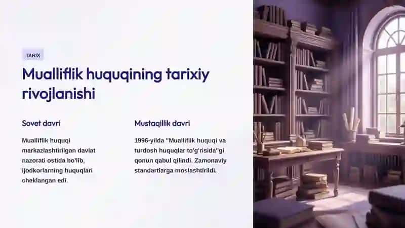 O'zbekistonda Mualliflik Huquqi 2