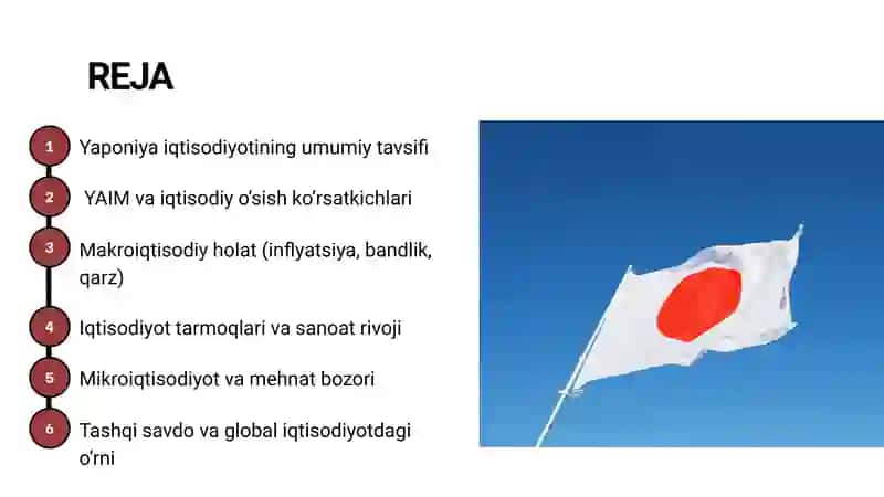 Yaponiya iqtisodiyoti 2