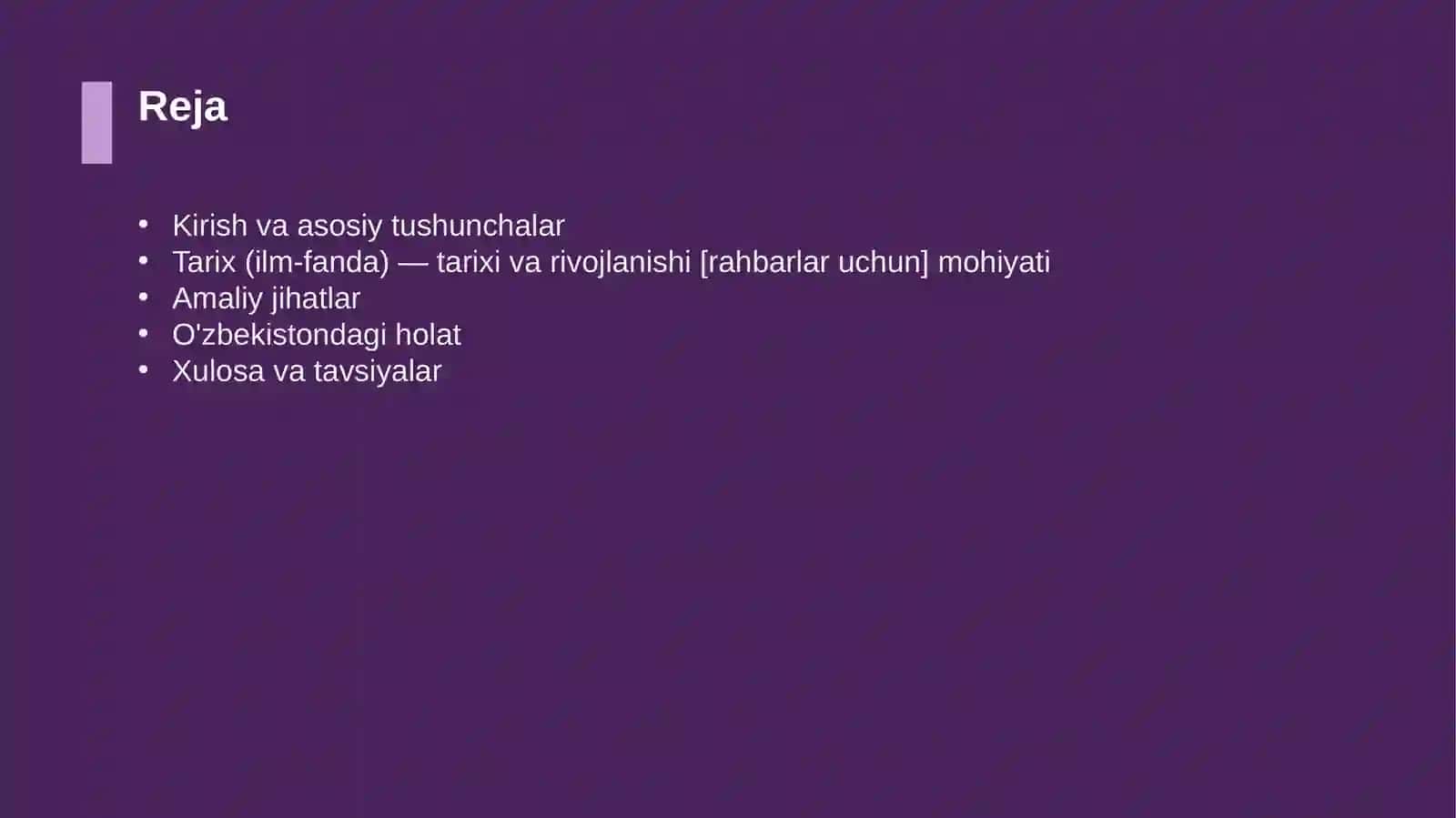 Tarix (ilm-fanda) — tarixi va rivojlanishi [rahbarlar uchun] 2