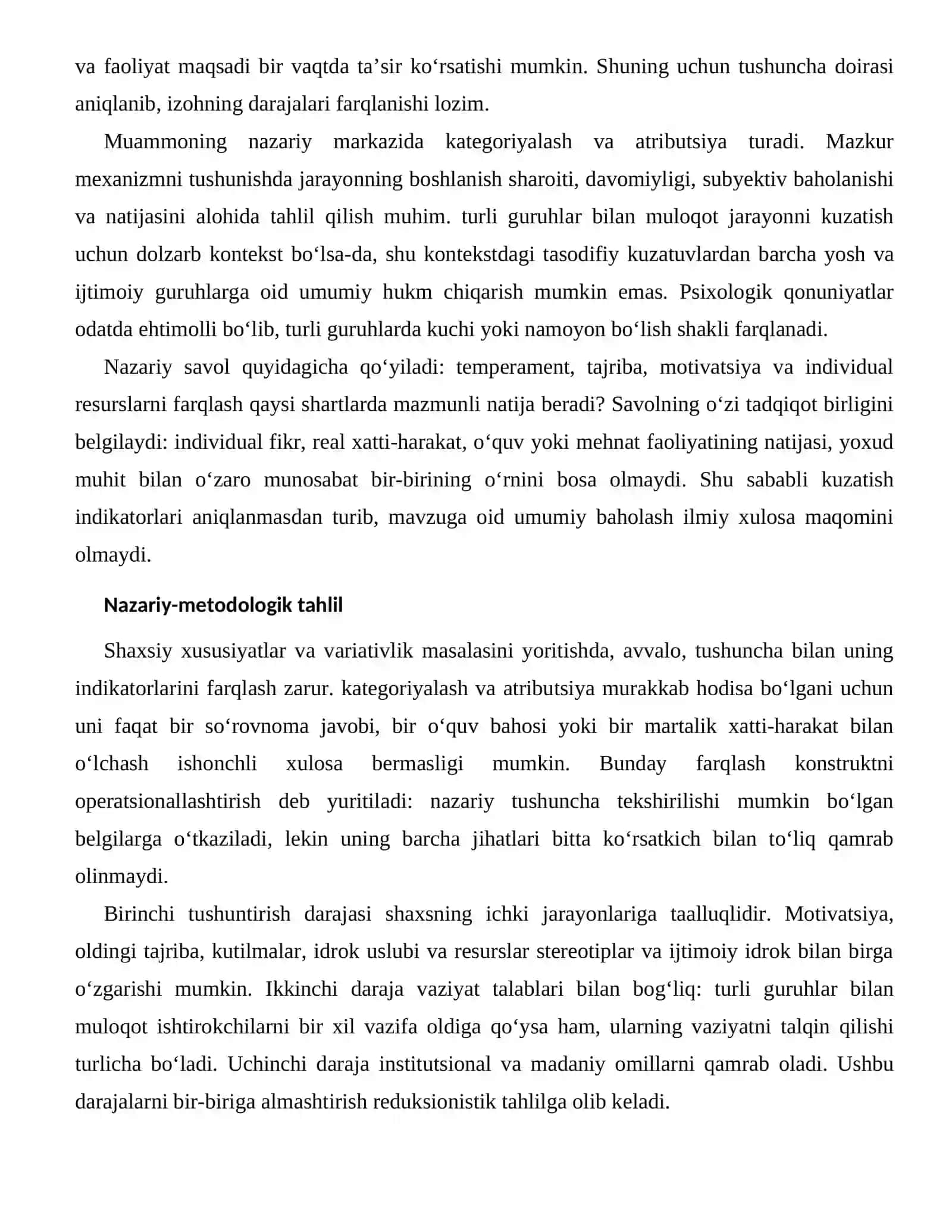 STEREOTIPLAR VA IJTIMOIY IDROKNING INDIVIDUAL FARQLARI 2