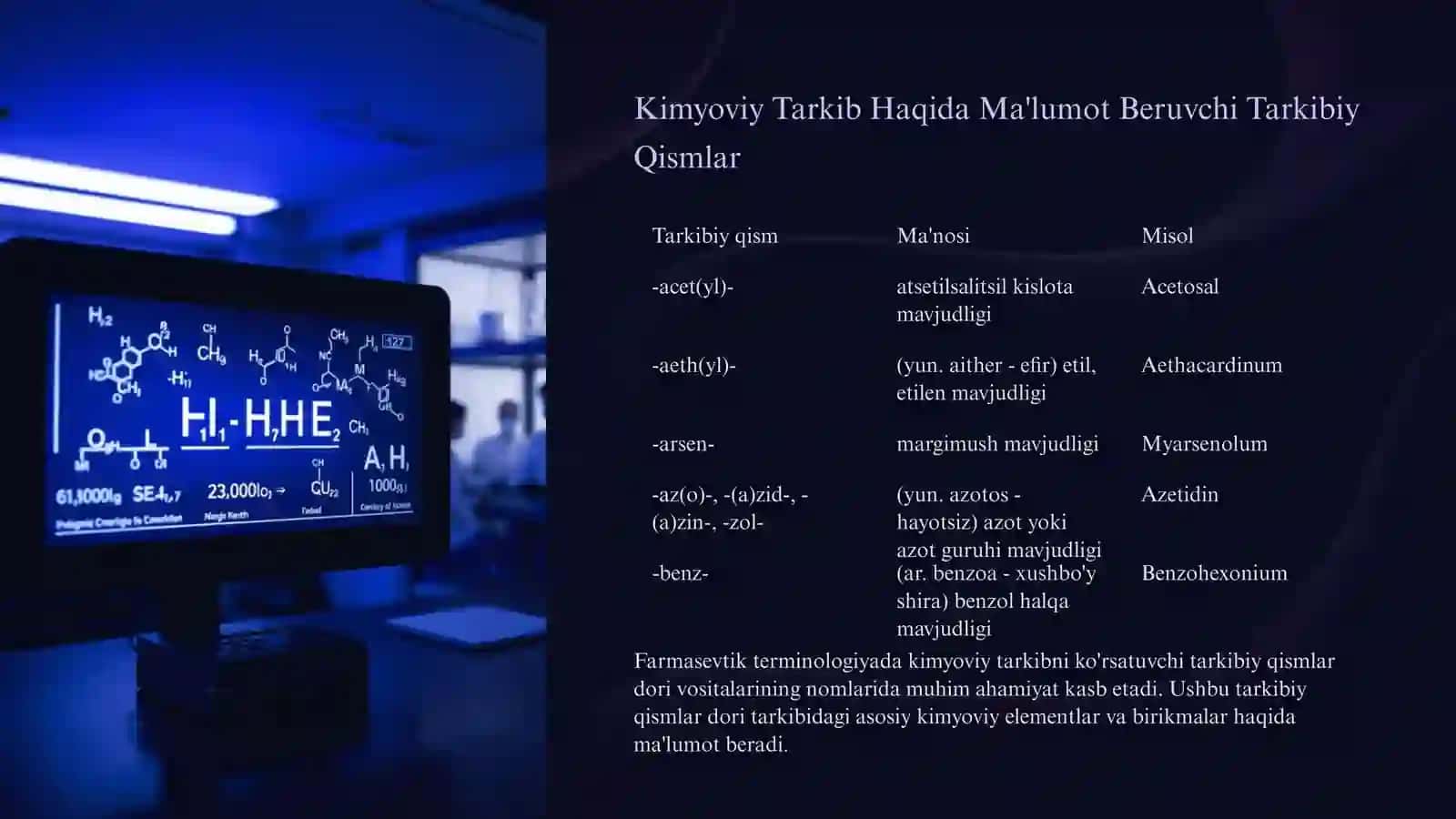 Farmasevtik Terminshunoslik 2