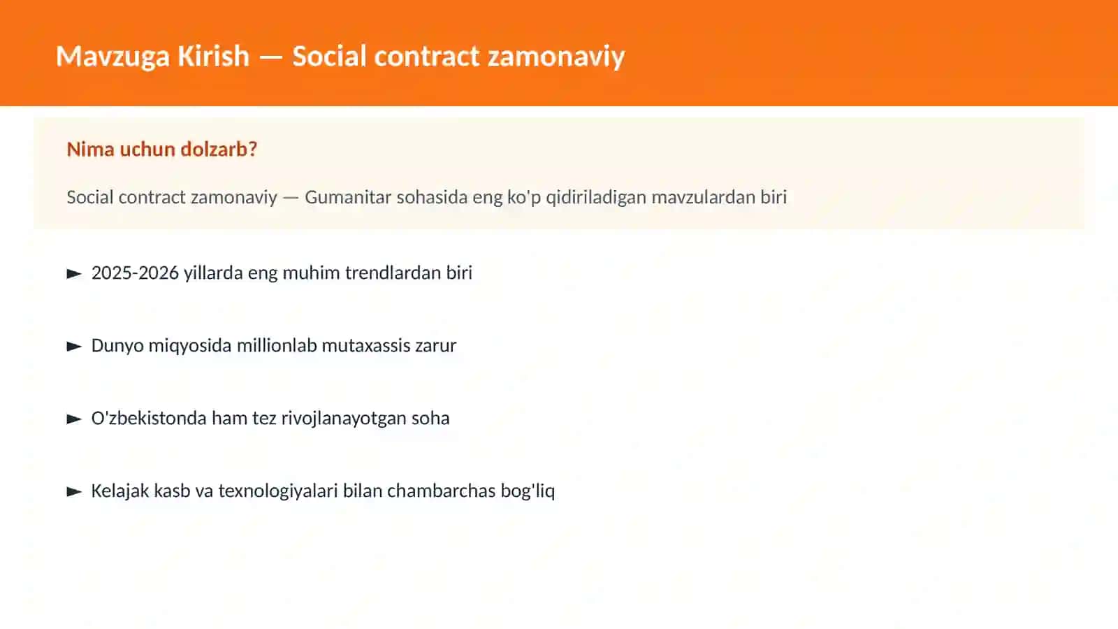 Social contract zamonaviy 2