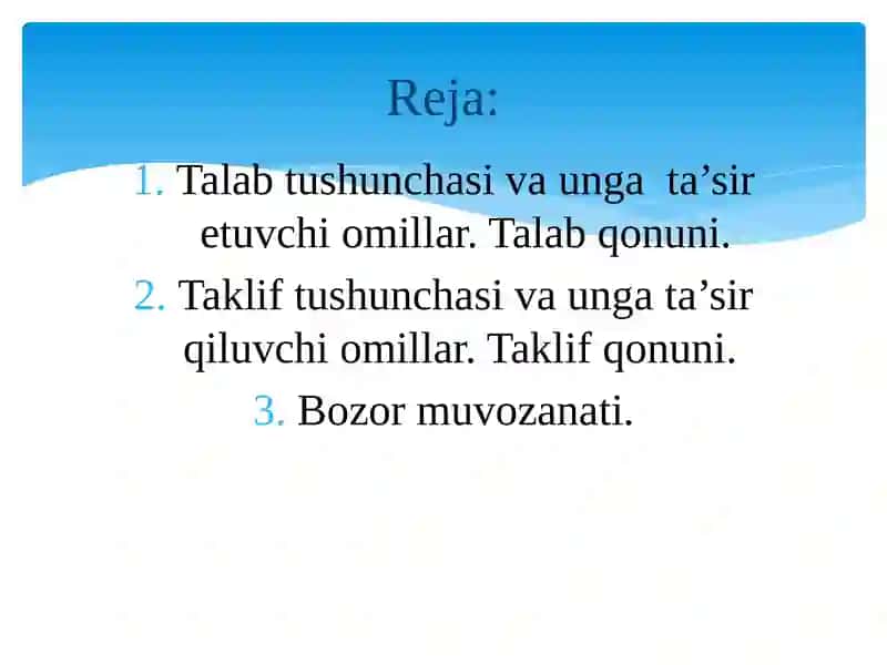 Mikroiqtisodiyot 2
