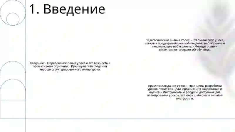 Педагогический Анализ Урока.Практика Создания Урока 2