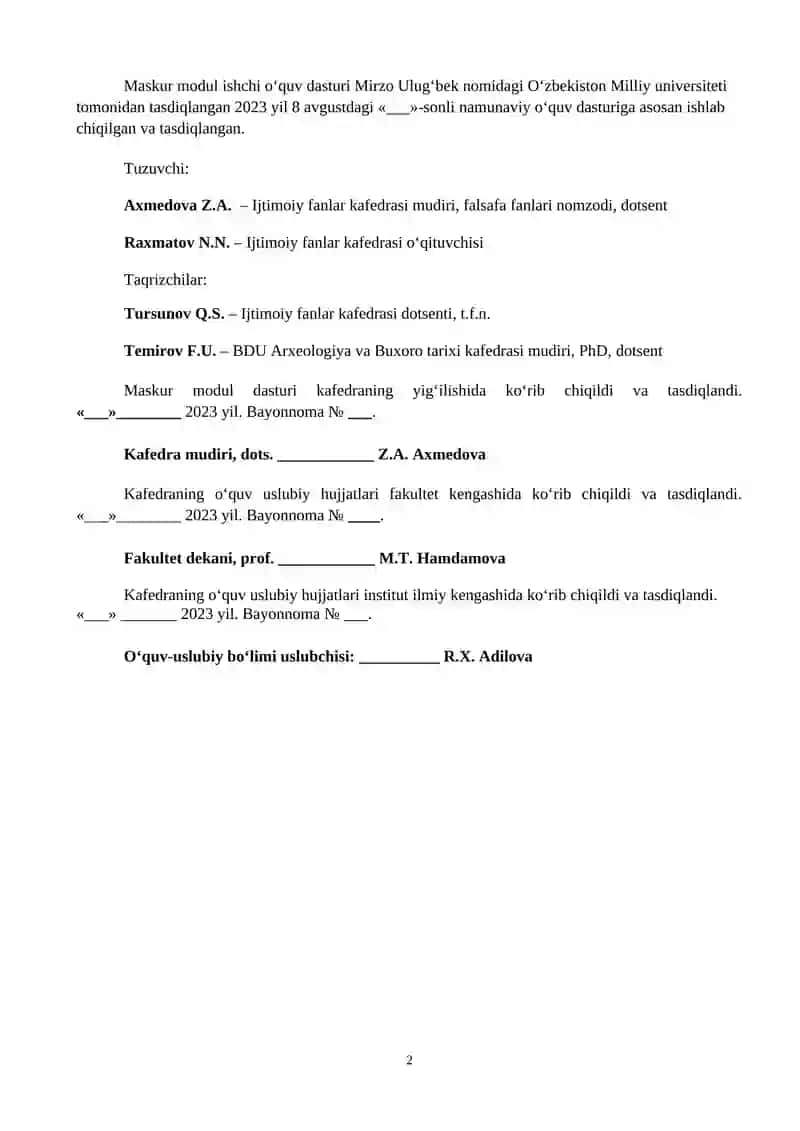 MODULI ISHCHI DASTURI 2