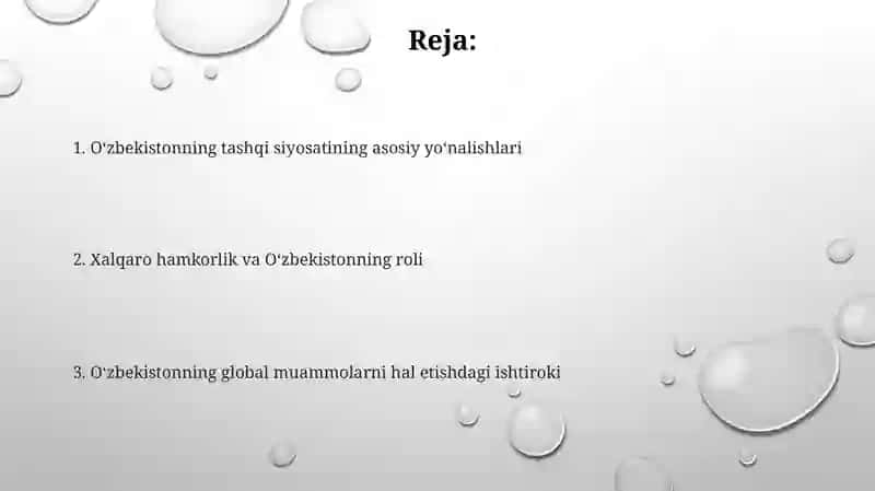 O'zbekistonning eng yangi tarixi 2