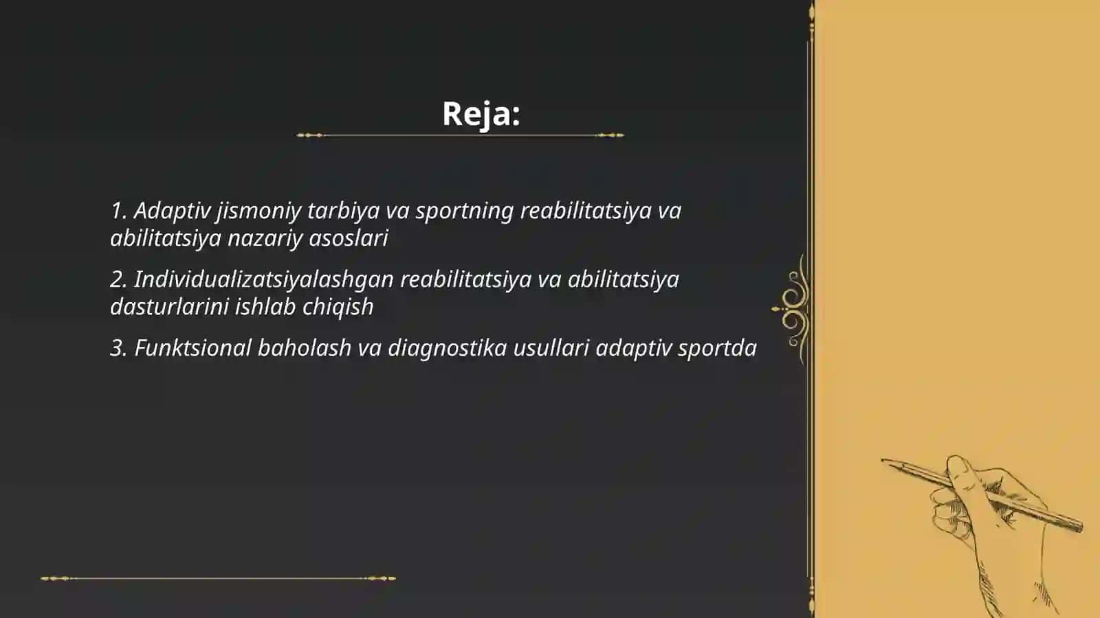 Adaptiv jismoniy tarbiya va sportning reabilitatsiya va abilitatsiya salohiyati 2