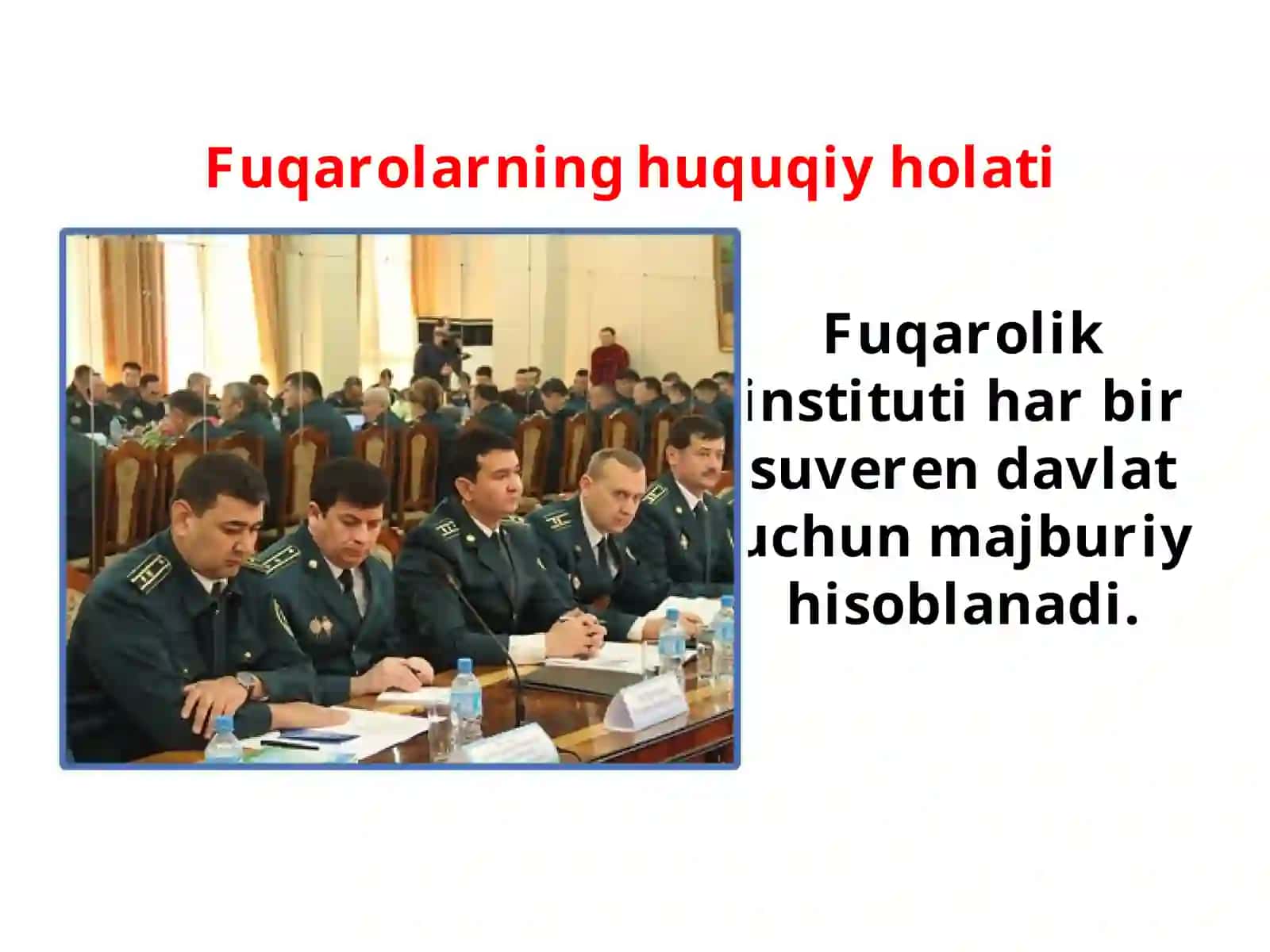 10-sinf Davlat va huquq asoslari fanlari 4-mavzu 2