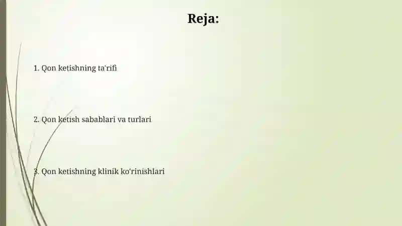 Qon ketish 2
