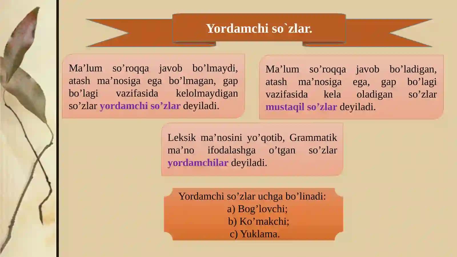 Yordamchiso’zlar 2