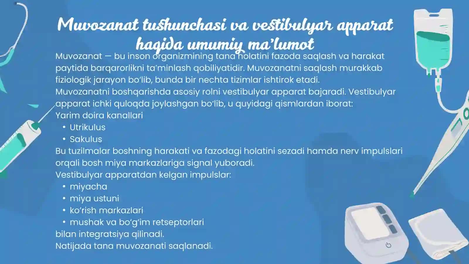 Muvozanat buzilishi va uning turlari 2