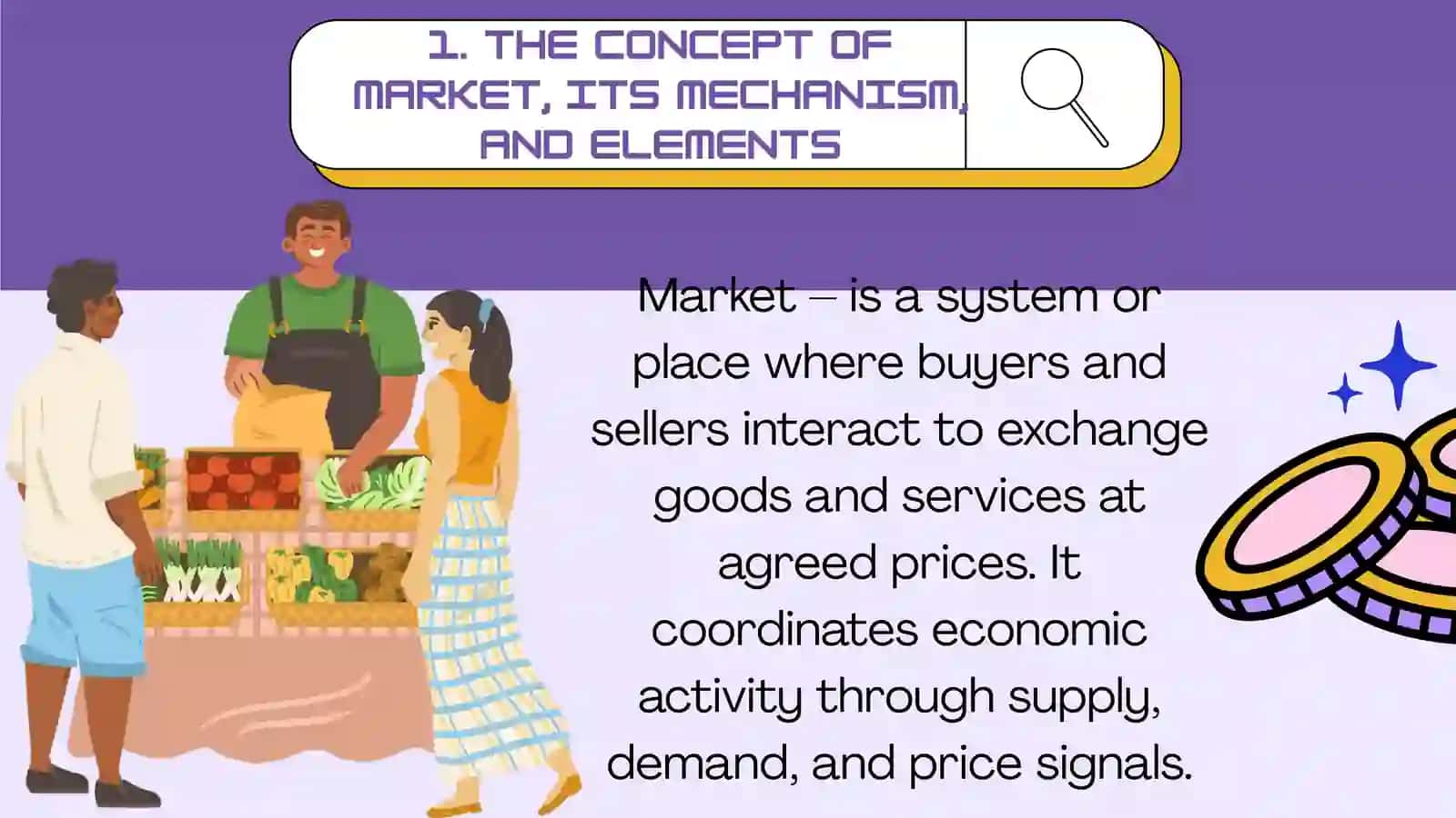 “MARKET EQUILIBRIUM. MAXIMUM AND MINIMUM PRICES” 2