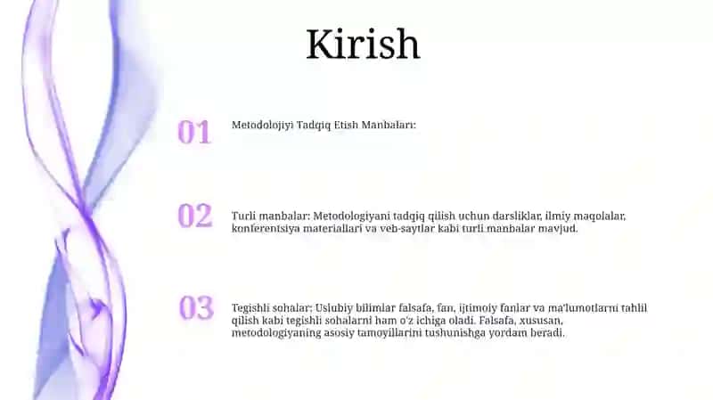 Metodologiyani Tadqiq Etish Manbalari 2
