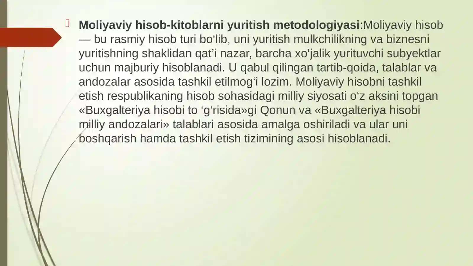 Buxgalter mutaxassisning kasbiy ko’nikmalari 2