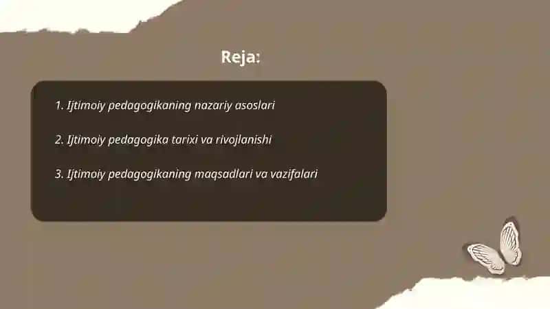 Ijtimoiy pedagogika asoslari 2