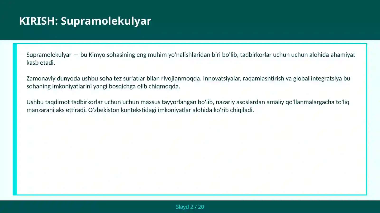 Supramolekulyar 2
