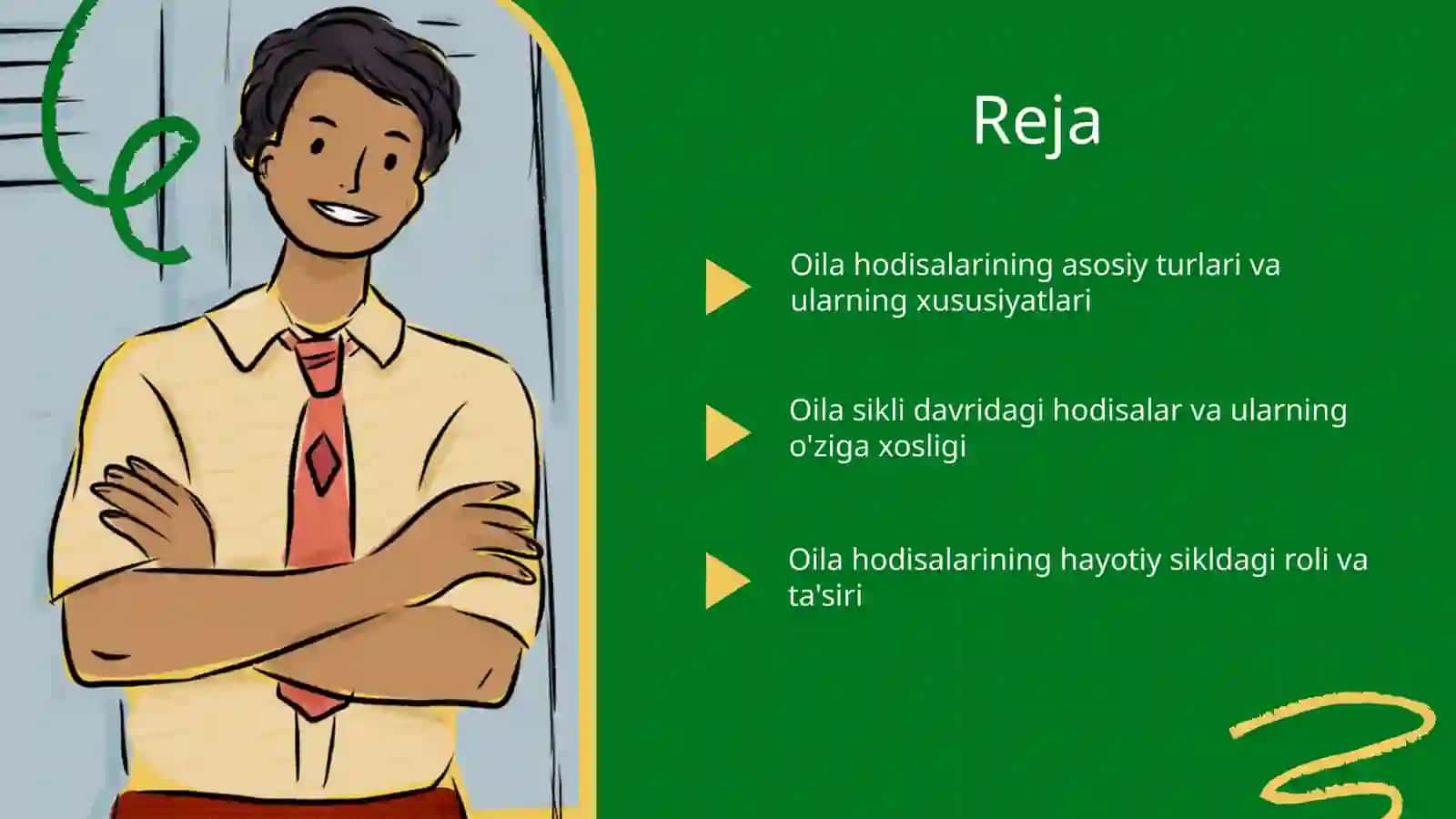 Oila dinamikasi hayotiy sikli doirasida yuzaga keluvchi asosiy oilaviy hodisalarning o'ziga xosligi 2