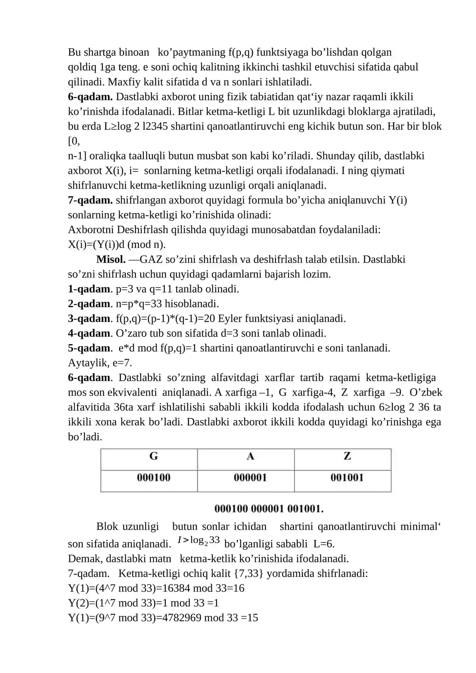 RSA algoritmi 2