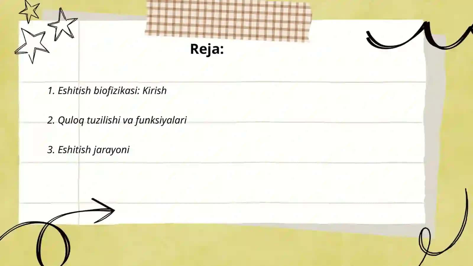 Eshitish biofizikasi elementlari 2