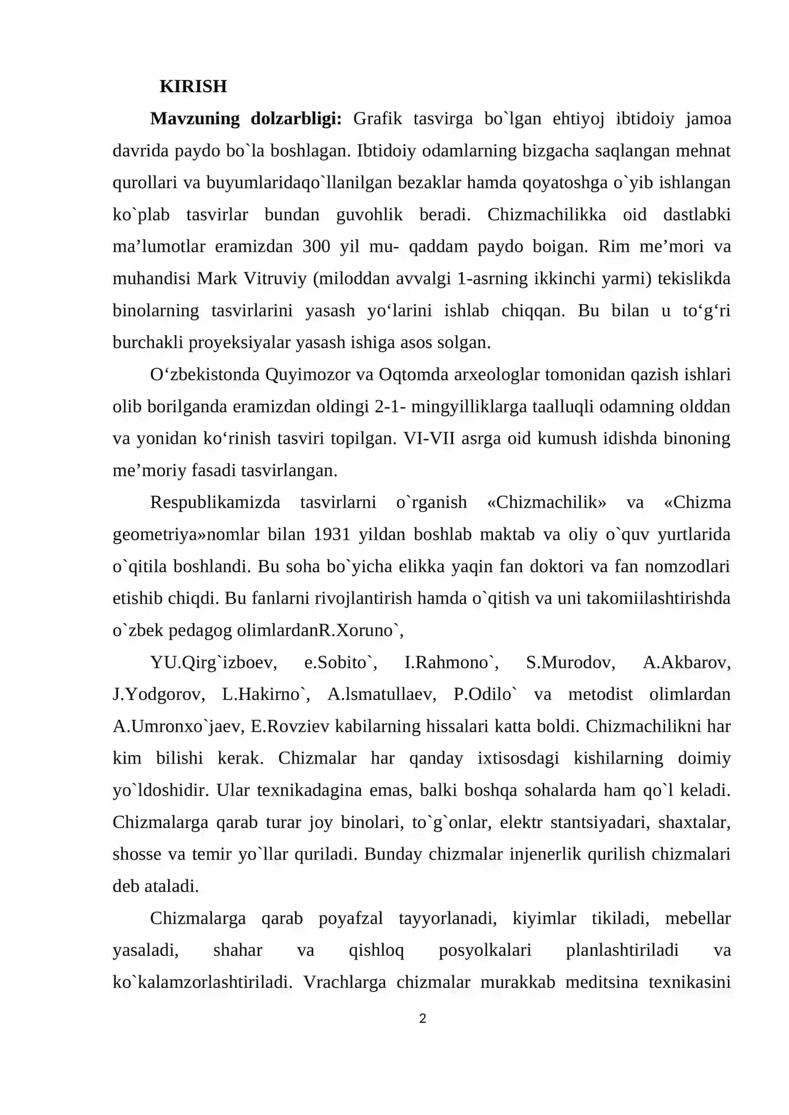 ELLIPSNI QOSHMA DIAMETLARGA KORA YASASH 2