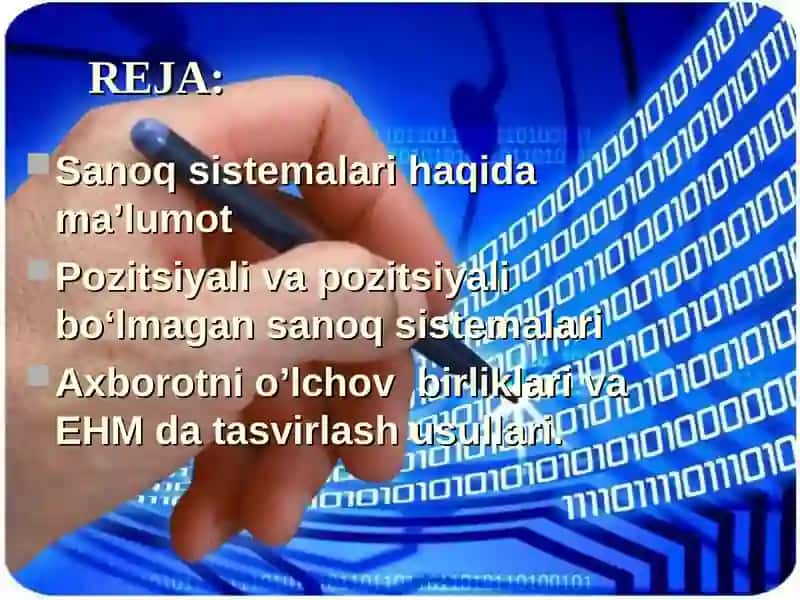 Sanoq sistemalari tarixda 2