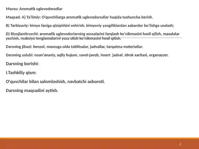 Aromatikuglevodorodlar 2