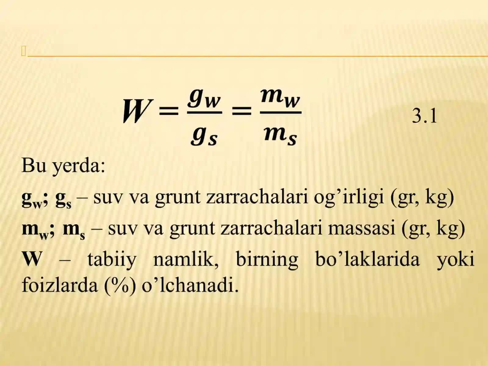 TAJRIBA ISHI.GRUNTNING TABIIYNAMLIGINI ANIQLASH 2