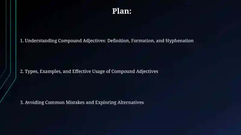 Compound Adjectives 2