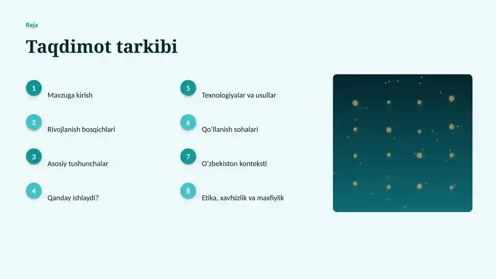 Sunʼiy Intellekt • Professional Taqdimot 2