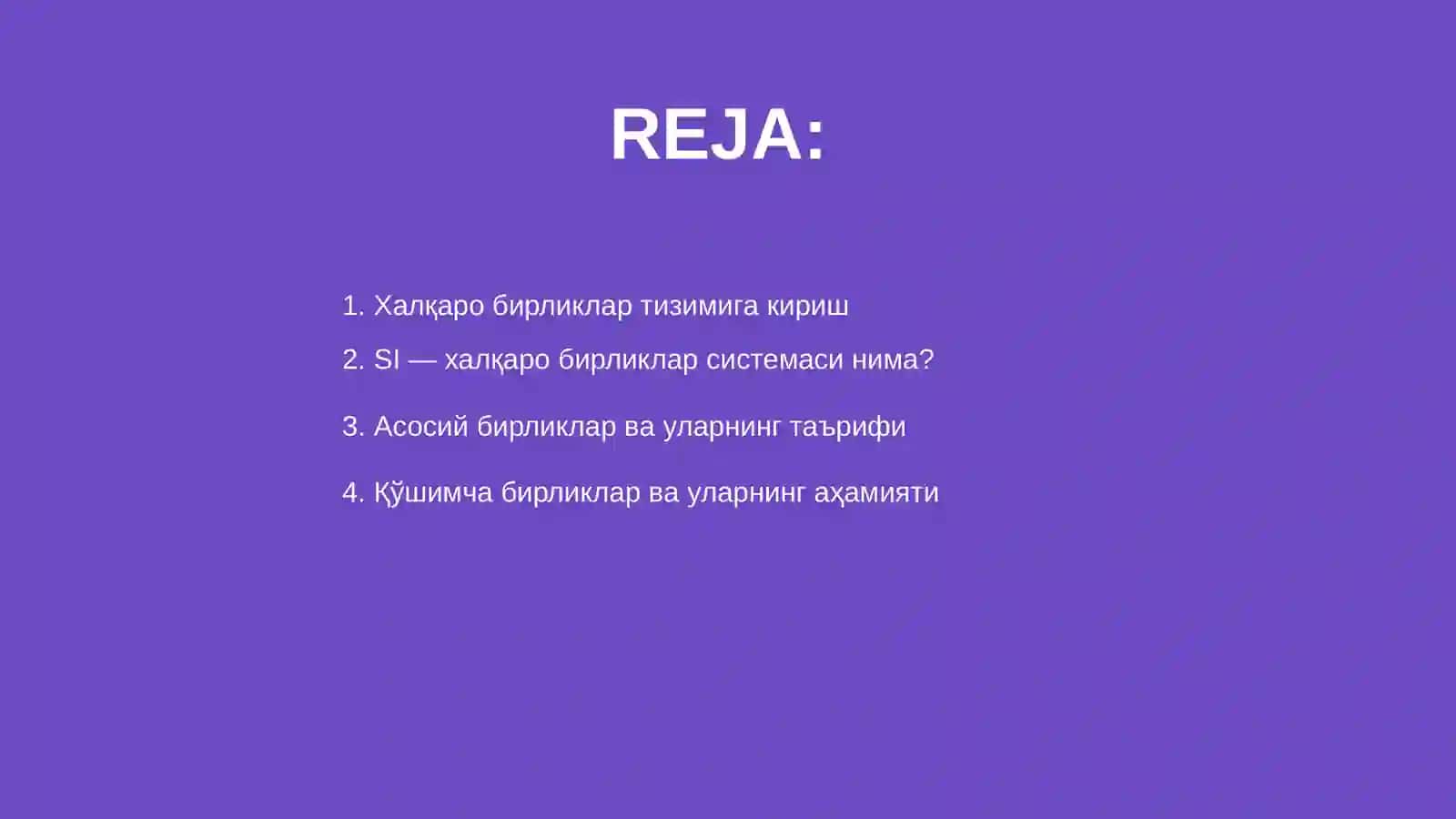Халқаро бирликлар тизими 2