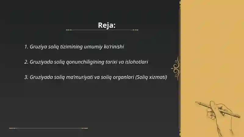 Gruziya soliq tizimi 2