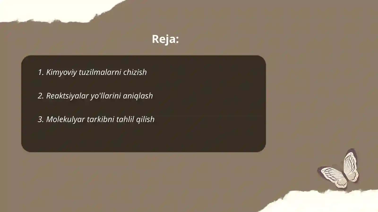 ChemOffice dasturi 2