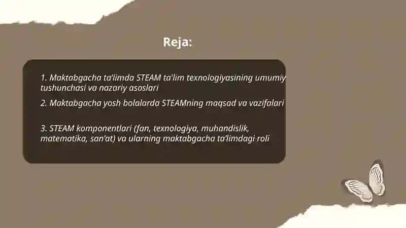 STEAM ta'lim texnologiyasi 2