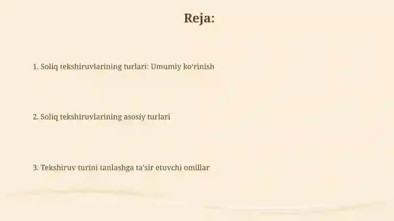 Ofisda soliq tekshiruvi 2