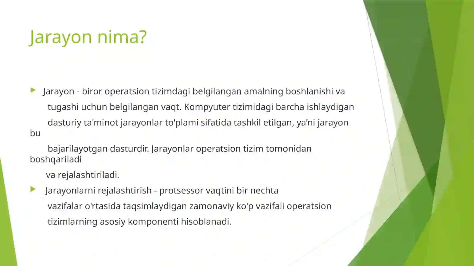 O'peratsion Tizimlarda Jarayonlarni Rejalashtirish Algoritmlari Tahlili 2