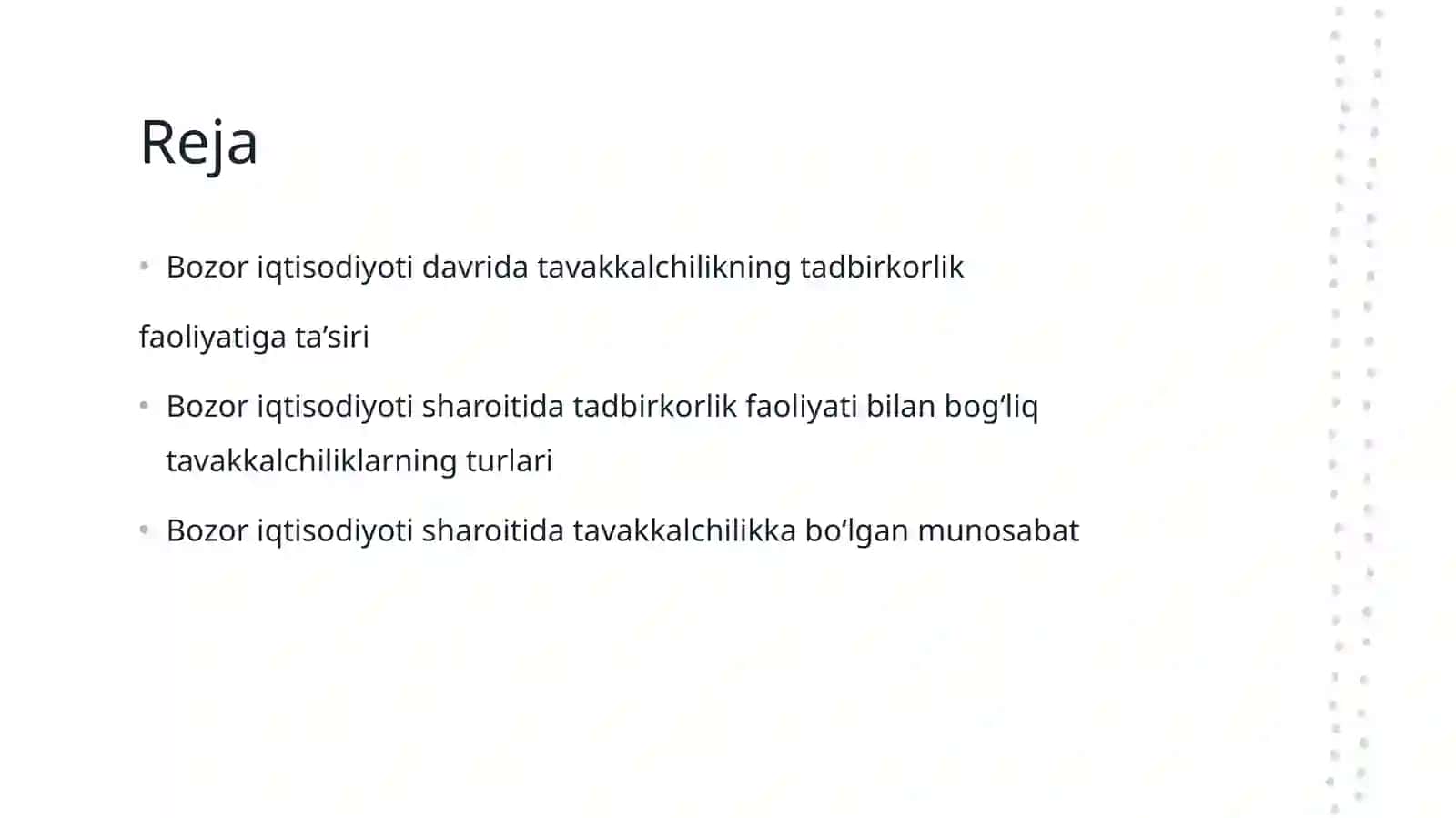 Tavakkalchilik tushunchasi va uni turlari 2