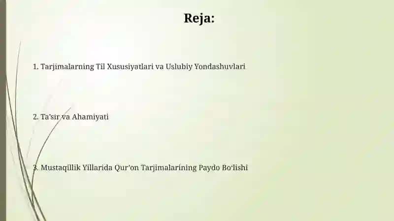 Qur’on tarjimalari 2