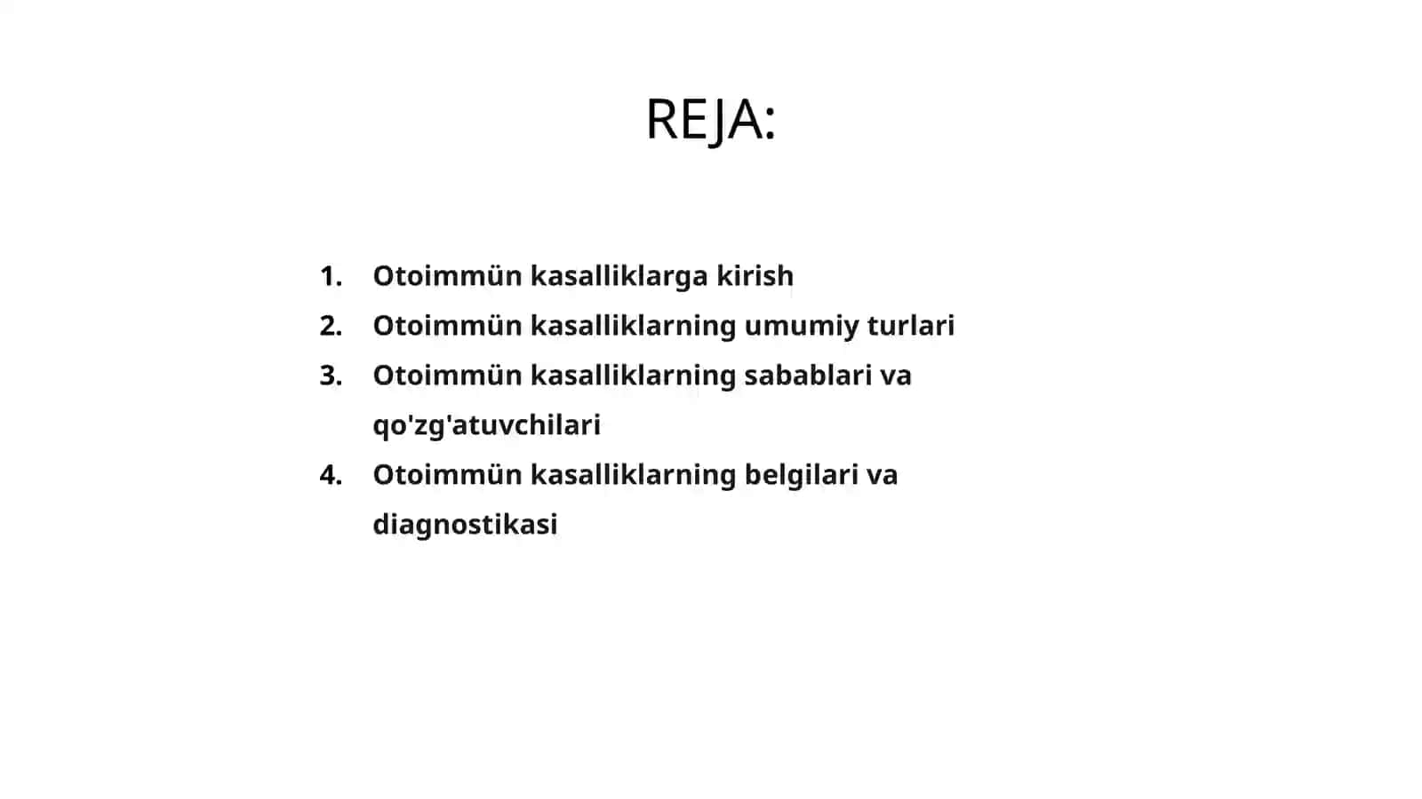 Autoimmun xastaliklar 2