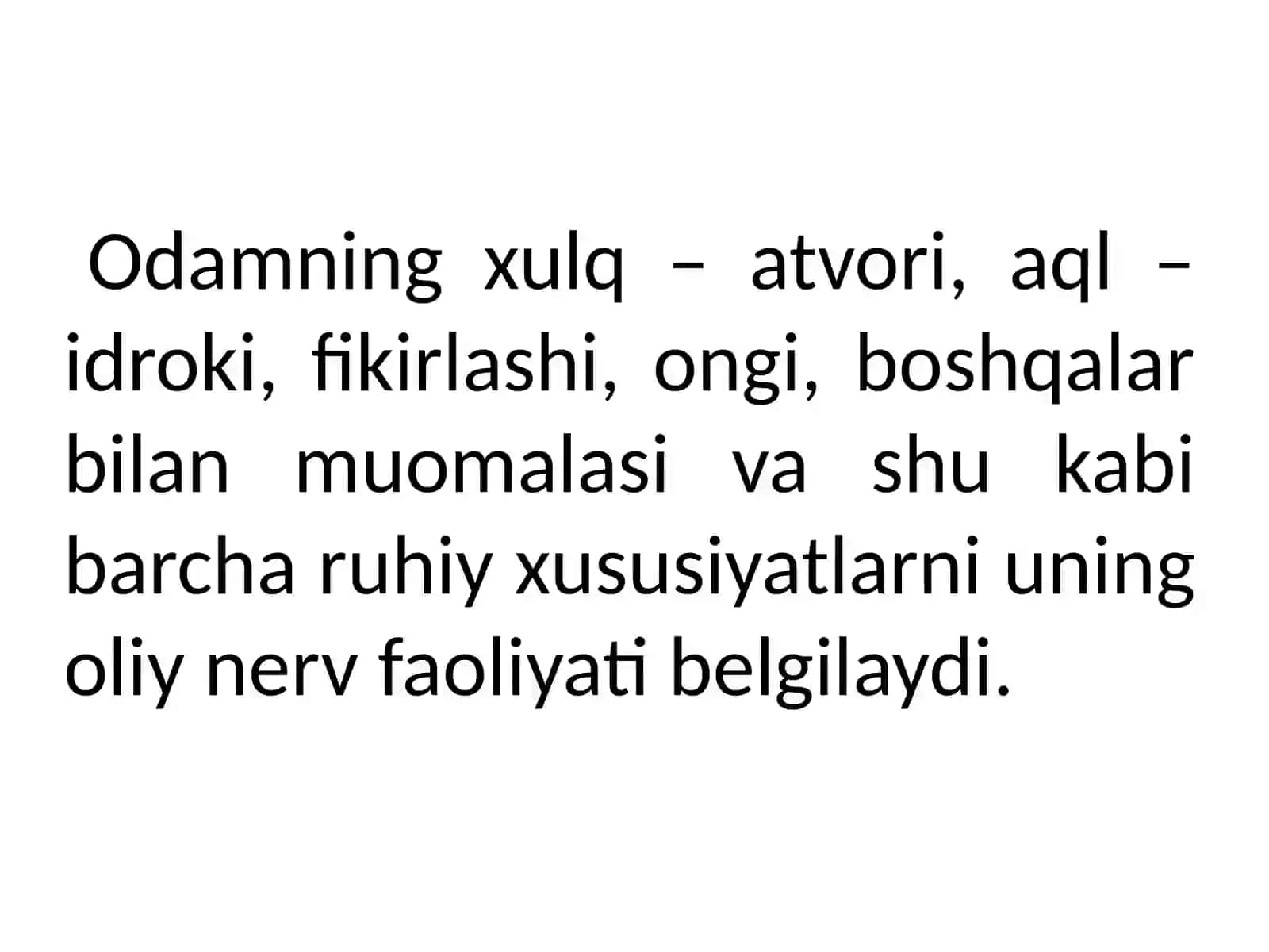 Nerv sistemasining ahamiyati va uning gigiyenasi 2