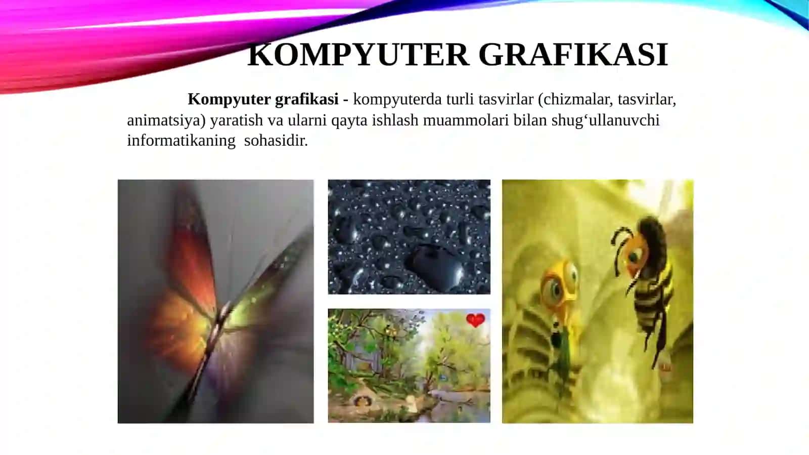Mavzu: Kompyutergrafikasi 2