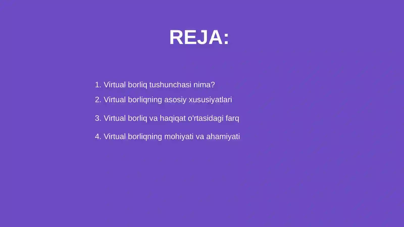 Virtual borliq tushunchasi va uning mohiyati 2