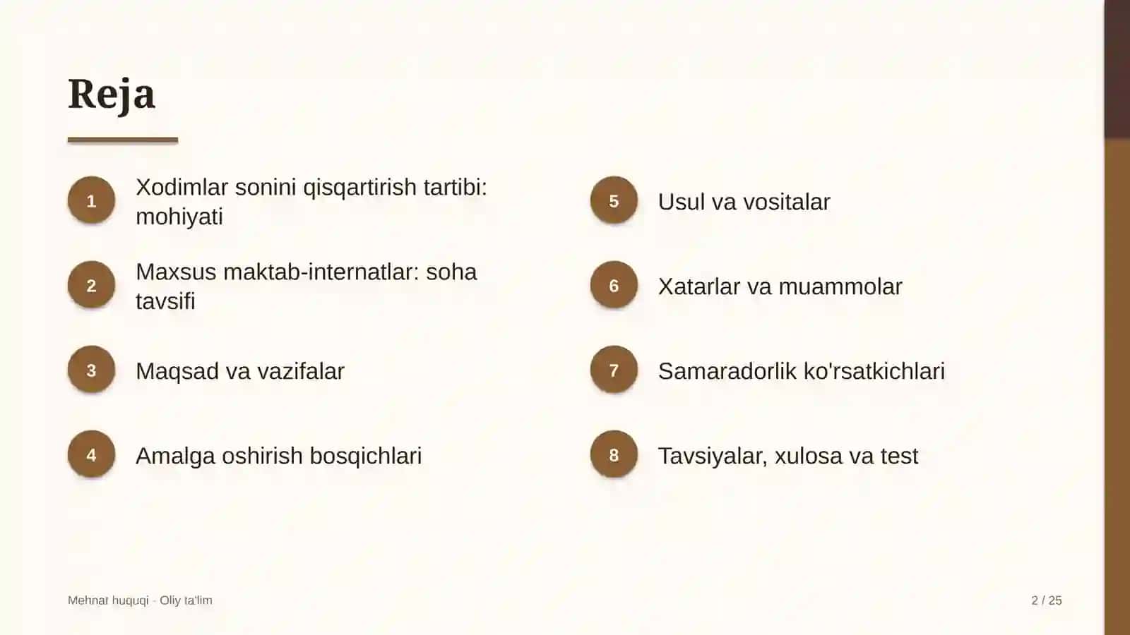 maxsus maktab internatlarda xodimlar sonini qisqartirish tartibi 6225 2