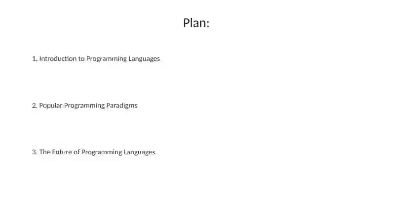 Programming languages 2