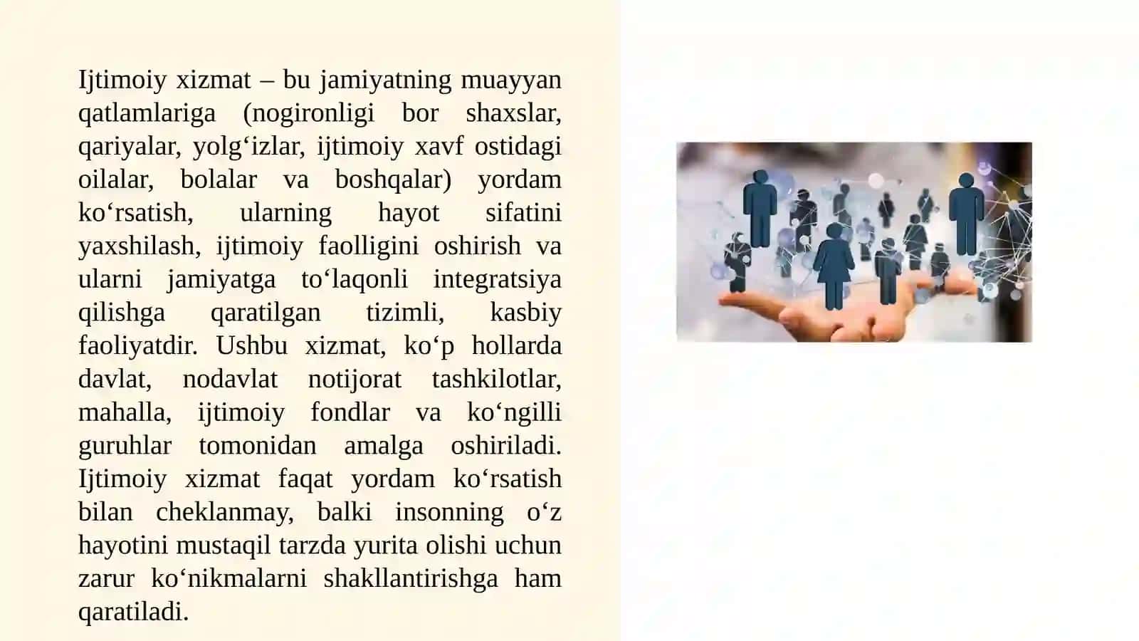 Ijtimoiy xizmatlarni amalga oshirishda mutaxassislar va mijoz motivatsiyasi 2